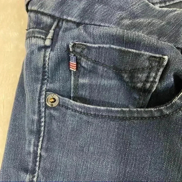 Vigoss Studio Dark Wash Lowrise Faded Stretch Skinny Jeans (Size 26/31) - Picture 14 of 14